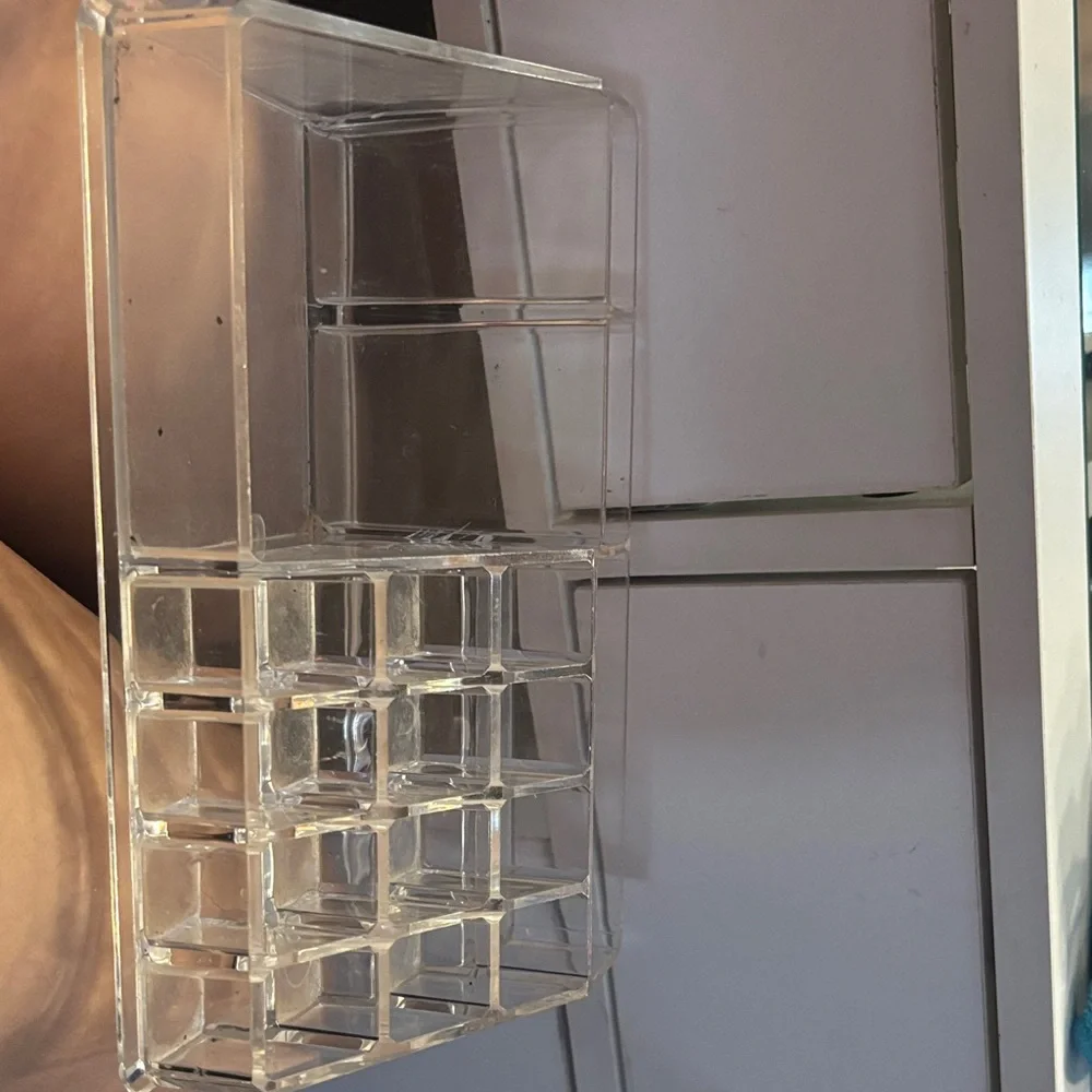 Clear Acrylic Makeup Organizer
